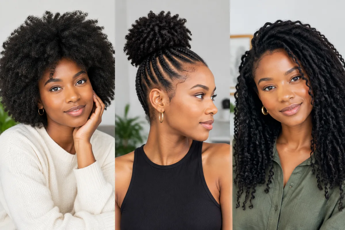 Comment choisir une coiffure adaptée à des cheveux crépus ?